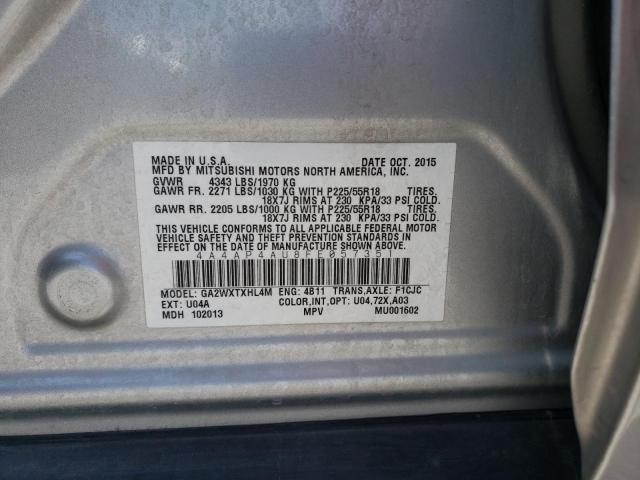 Photo 10 from auction – 2015 MITSUBISHI OUTLANDER with VIN 4A4AP4AU8FE057351