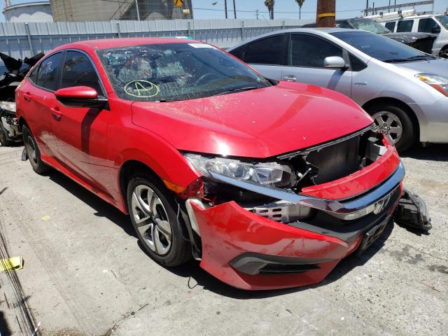 HONDA CIVIC LX 2016 with VIN 2HGFC2F58GH550196 - Photo from auction