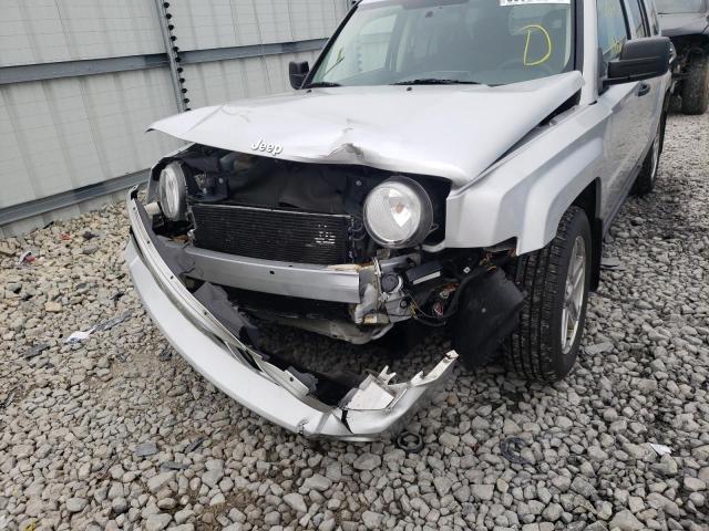 Photo 9 from auction – 2008 JEEP PATRIOT SP with VIN 1J8FT28W98D521754
