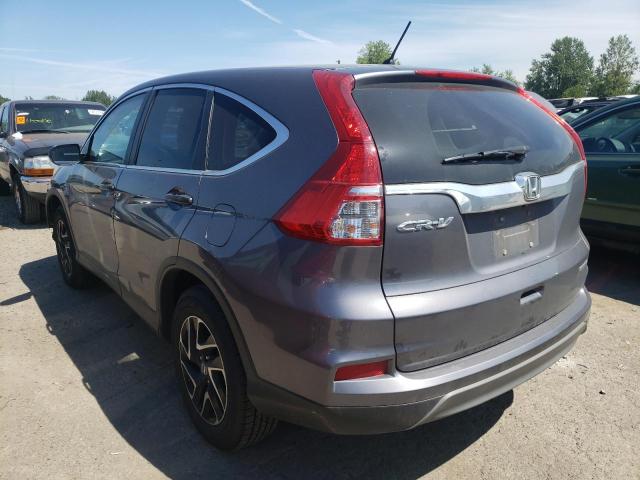 Photo 3 from auction – 2016 HONDA CR-V SE with VIN 2HKRM3H40GH521382