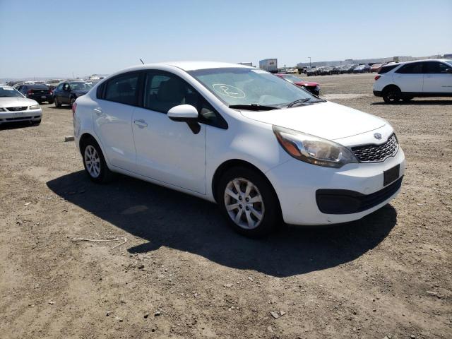 KIA RIO LX 2013 with VIN KNADM4A30D6104932 - Photo from auction