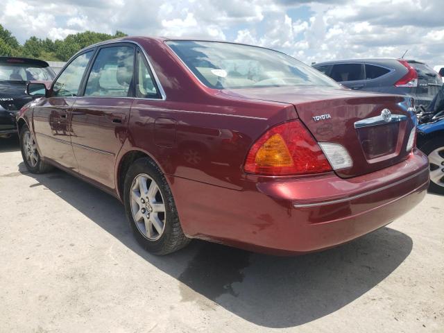 Photo 3 from auction – 2000 TOYOTA AVALON XL with VIN 4T1BF28B0YU095667