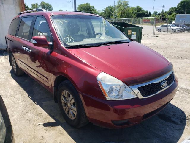 KIA SEDONA LX 2012 with VIN KNDMG4C70C6500061 - Photo from auction