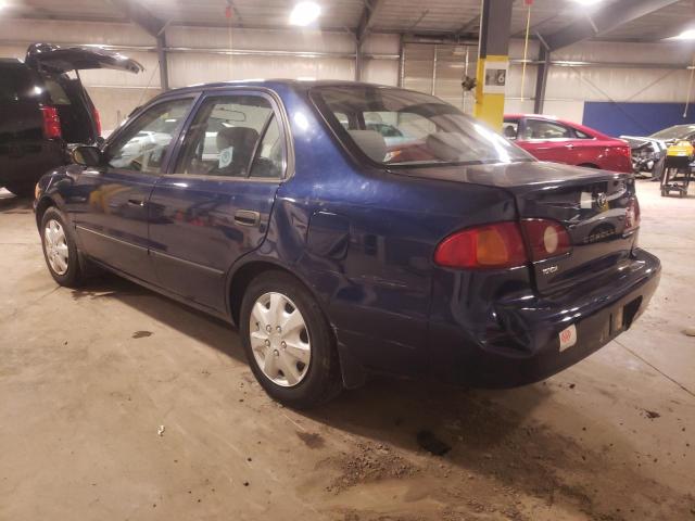 Photo 3 from auction – 2001 TOYOTA COROLLA CE with VIN 1NXBR12E61Z459004