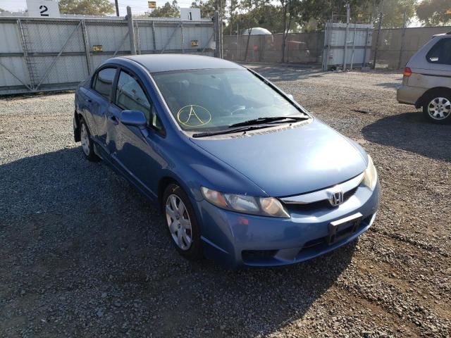 Photo 1 from auction – 2010 HONDA CIVIC LX with VIN 19XFA1F57AE061175
