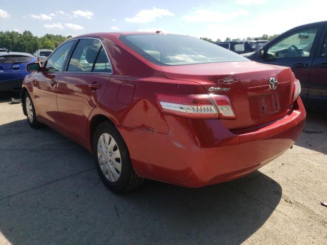 Photo 3 from auction – 2010 TOYOTA CAMRY BASE with VIN 4T4BF3EKXAR009853