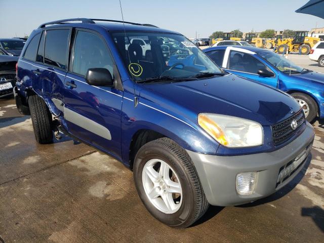TOYOTA RAV4 2001 with VIN JTEGH20V510008638 - Photo from auction