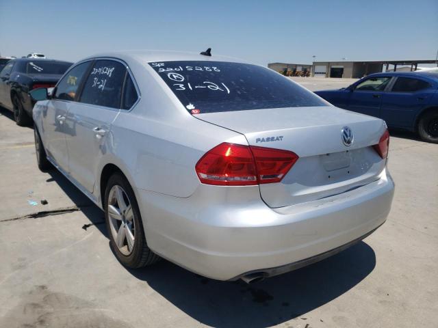 Photo 3 from auction – 2012 VOLKSWAGEN PASSAT SE with VIN 1VWBH7A36CC050615