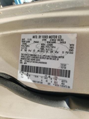 Photo 10 from auction – 2006 FORD EXPLORER X with VIN 1FMEU73E06UA65650