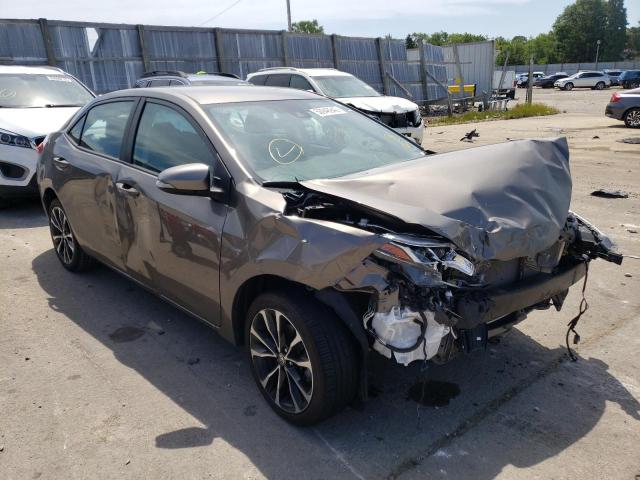 TOYOTA COROLLA L 2018 with VIN 2T1BURHE3JC007663 - Photo from auction