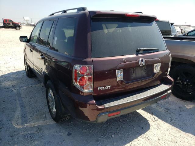 Photo 3 from auction – 2008 HONDA PILOT VP with VIN 5FNYF28228B029354