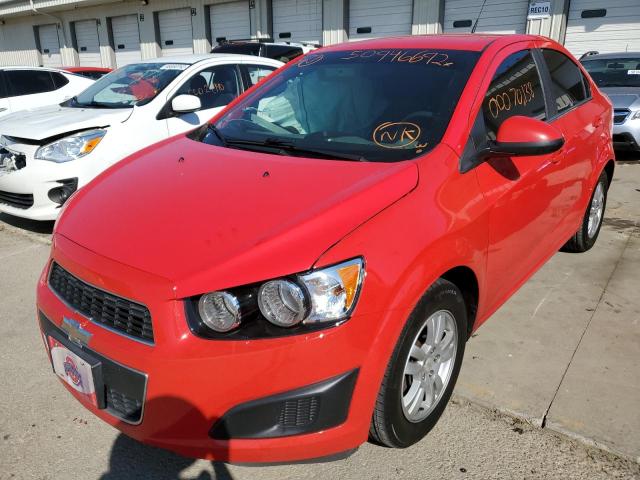 Photo 2 from auction – 2014 CHEVROLET SONIC LT with VIN 1G1JC5SH6E4140218