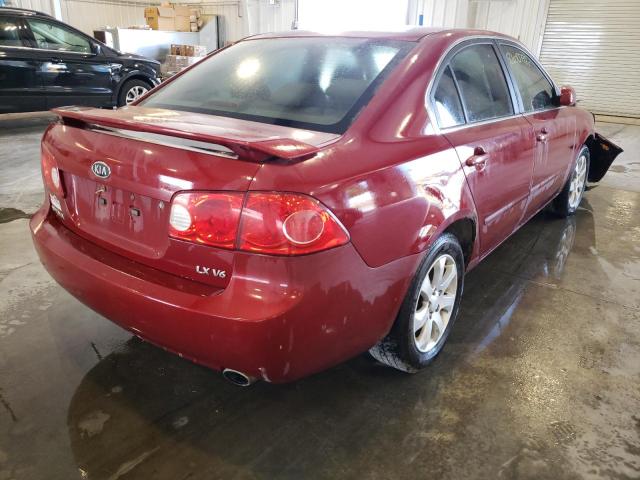 Photo 4 from auction – 2008 KIA OPTIMA LX with VIN KNAGE124285242564