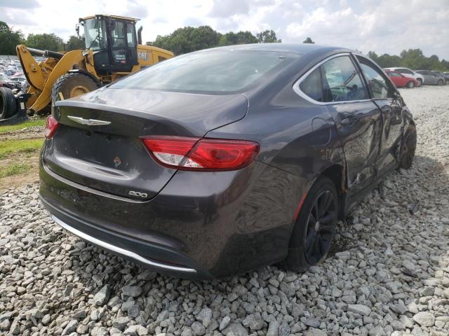 Photo 4 from auction – 2016 CHRYSLER 200 LIMITE with VIN 1C3CCCAB0GN155476