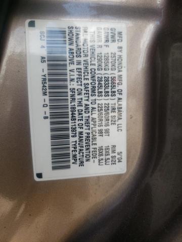 Photo 10 from auction – 2004 HONDA ODYSSEY EX with VIN 5FNRL18944B113979