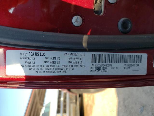 Photo 10 from auction – 2019 DODGE CHALLENGER with VIN 2C3CDZBT3KH651770