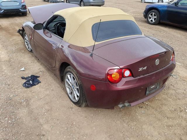 Photo 3 from auction – 2003 BMW Z4 2.5 with VIN 4USBT334X3LS47698