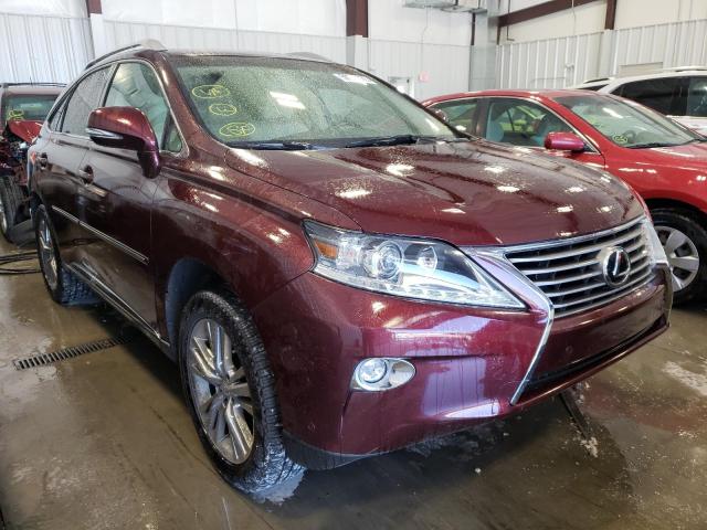 LEXUS RX 350 BAS 2015 with VIN 2T2BK1BAXFC319804 - Photo from auction