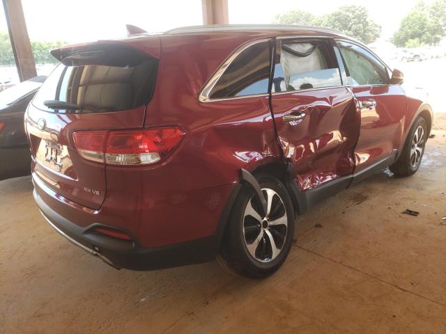 Photo 4 from auction – 2016 KIA SORENTO EX with VIN 5XYPHDA52GG150060