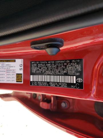 Photo 10 from auction – 2020 TOYOTA COROLLA XL with VIN JTDFPRAE1LJ044690