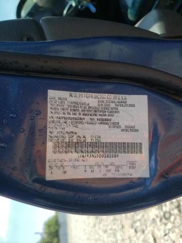Photo 10 from auction – 2002 FORD TAURUS SEL with VIN 1FAFP56S52G282809