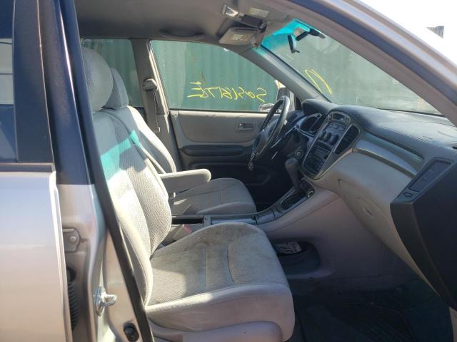 Photo 5 from auction – 2003 TOYOTA HIGHLANDER with VIN JTEGD21A930070957