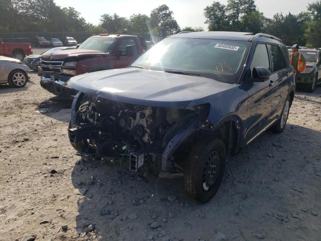 Photo 2 from auction – 2021 FORD EXPLORER with VIN 1FMSK7FHXMGA55671