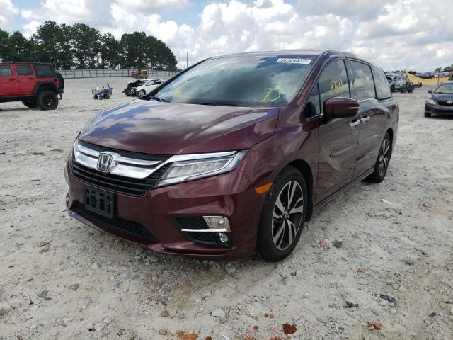 Photo 2 from auction – 2018 HONDA ODYSSEY EL with VIN 5FNRL6H99JB106552