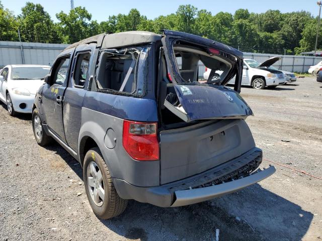 Photo 3 from auction – 2003 HONDA ELEMENT EX with VIN 5J6YH28583L036300