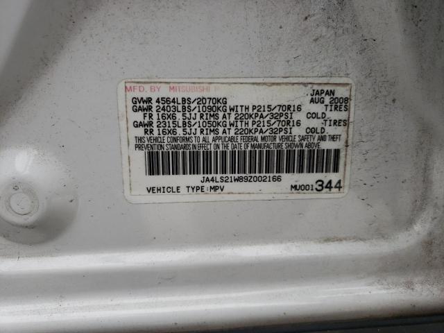 Photo 10 from auction – 2009 MITSUBISHI OUTLANDER with VIN JA4LS21W89Z002166