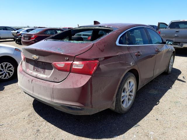 Photo 4 from auction – 2016 CHEVROLET MALIBU LT with VIN 1G1ZE5ST7GF173656