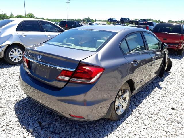 Photo 4 from auction – 2015 HONDA CIVIC LX with VIN 19XFB2F5XFE104501