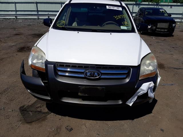 Photo 9 from auction – 2007 KIA SPORTAGE L with VIN KNDJF724877358539