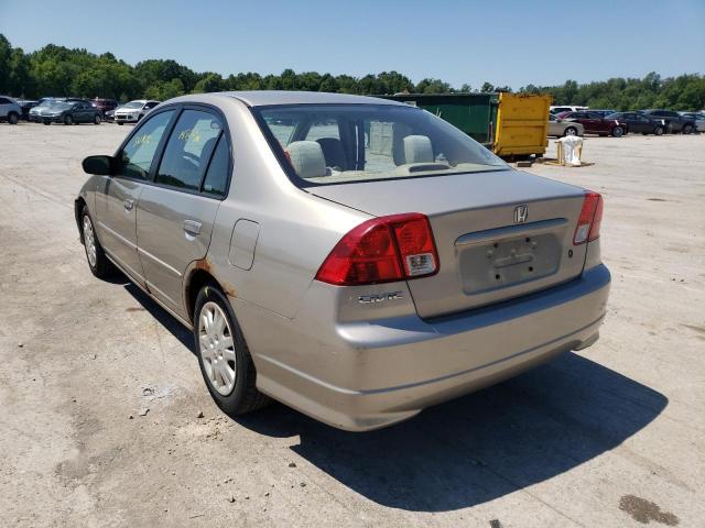 Photo 3 from auction – 2004 HONDA CIVIC LX with VIN 2HGES16594H518099
