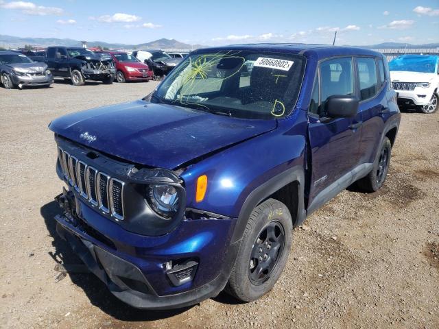 Photo 2 from auction – 2021 JEEP RENEGADE S with VIN ZACNJDAB2MPM69808