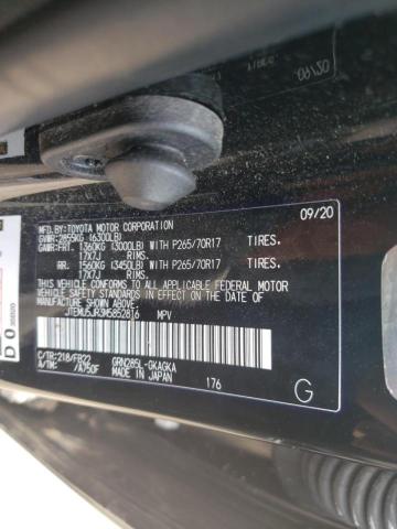Photo 10 from auction – 2021 TOYOTA 4RUNNER SR with VIN JTEMU5JR3M5852816
