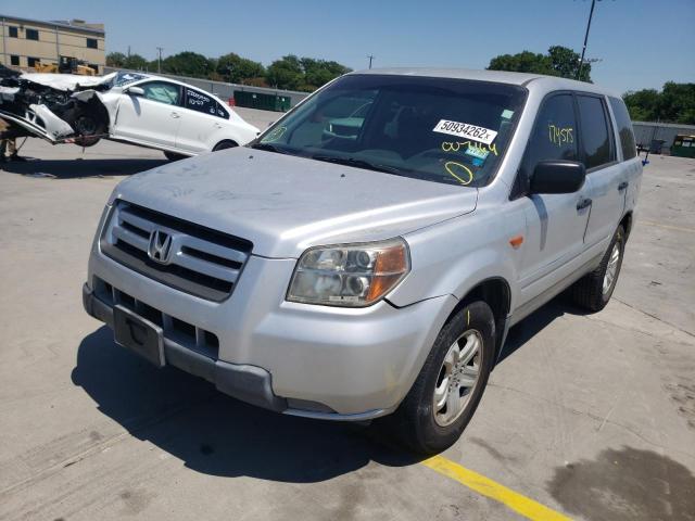 Photo 2 from auction – 2007 HONDA PILOT LX with VIN 5FNYF28107B007164