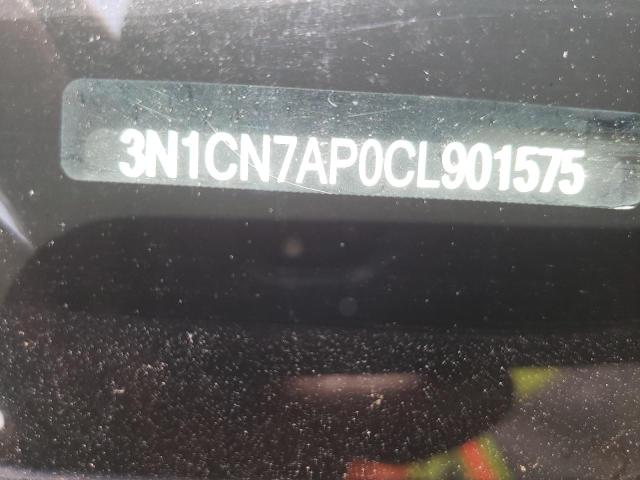 Photo 10 from auction – 2012 NISSAN VERSA S with VIN 3N1CN7AP0CL901575