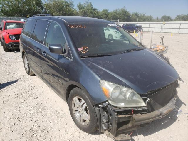 HONDA ODYSSEY EX 2005 with VIN 5FNRL38425B405163 - Photo from auction