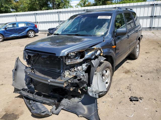 Photo 2 from auction – 2006 HONDA PILOT EX with VIN 2HKYF185X6H551362
