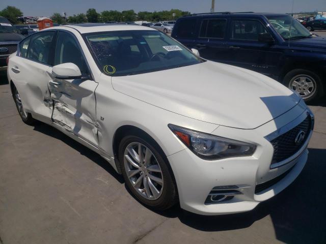 INFINITI Q50 BASE 2015 with VIN JN1BV7AP8FM346851 - Photo from auction