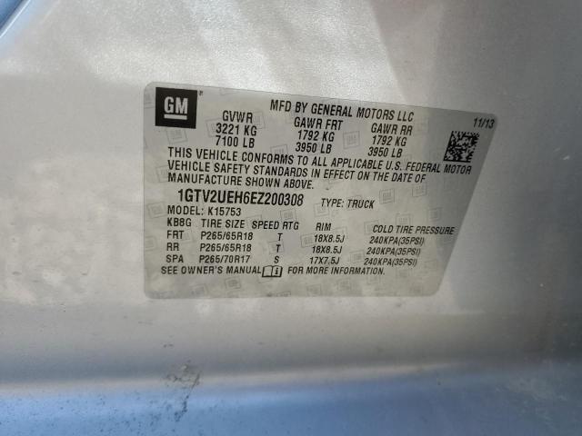 Photo 10 from auction – 2014 GMC SIERRA K15 with VIN 1GTV2UEH6EZ200308