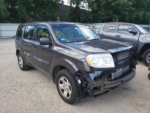HONDA PILOT LX 2012 with VIN 5FNYF4H23CB006010 - Photo from auction