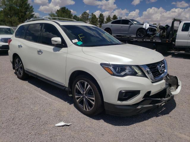 NISSAN PATHFINDER 2017 with VIN 5N1DR2MNXHC621549 - Photo from auction