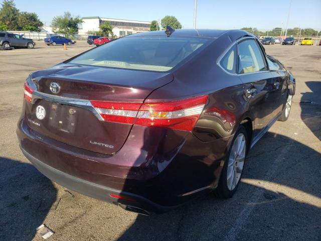Photo 4 from auction – 2013 TOYOTA AVALON BAS with VIN 4T1BK1EB0DU023131