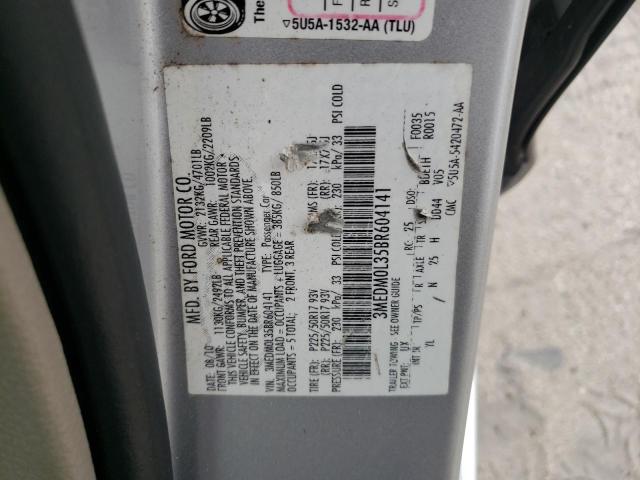 Photo 10 from auction – 2011 MERCURY MILAN HYBR with VIN 3MEDM0L35BR604141