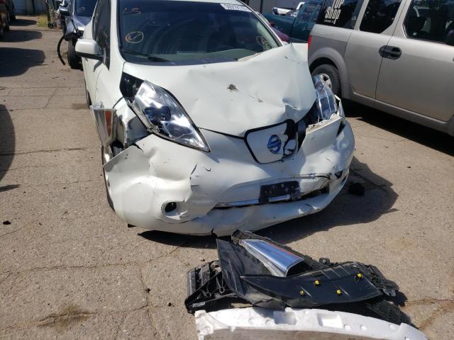 Photo 9 from auction – 2012 NISSAN LEAF SV with VIN JN1AZ0CP3CT023751