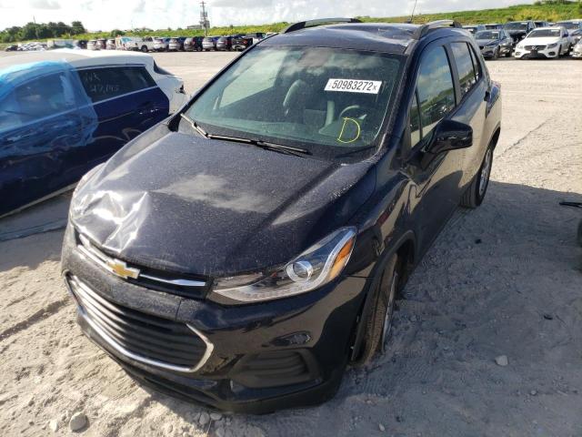 Photo 2 from auction – 2022 CHEVROLET TRAX 1LT with VIN KL7CJPSM1NB513074
