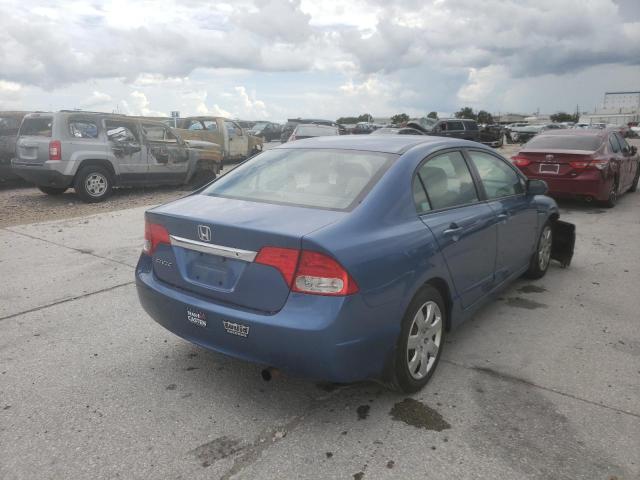 Photo 4 from auction – 2010 HONDA CIVIC LX with VIN 19XFA1F51AE004907