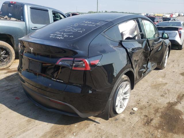 Photo 4 from auction – 2022 TESLA MODEL Y with VIN 7SAYGAEEXNF307082